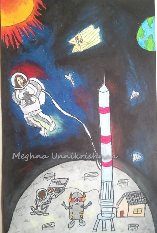 Entry for International Student Art Contest by Space Foundation ...