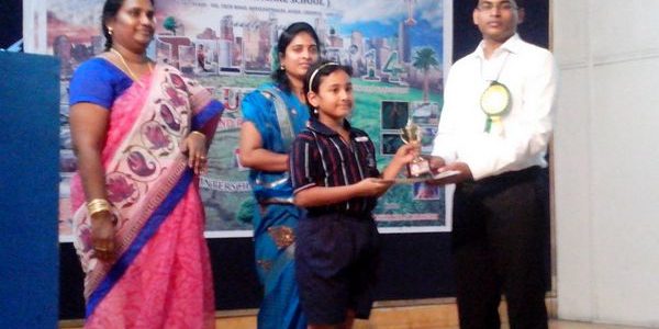 Veltech School Avadi – Intellect’14 – 1st Prize in Poster Making Contest