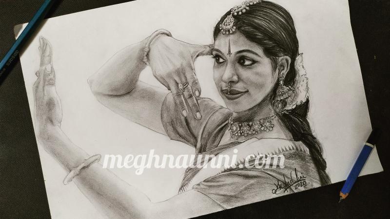 Beautiful Pencil Sketch Of Deepika Padukone  DesiPainterscom