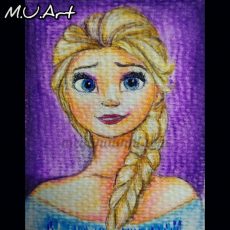 Disney Princess 12 : Elsa from Frozen Painting