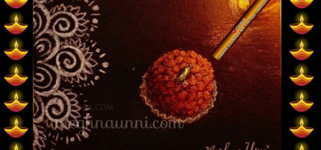 My DIWALI 2020 Painting | Motichur Laddoo | Don’t Burst Crackers this Diwali!