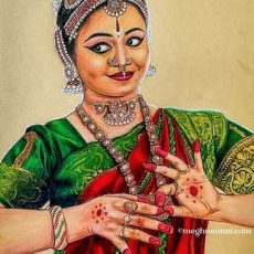 A Dancer Portrait in Color Pencils | Commissioned Work