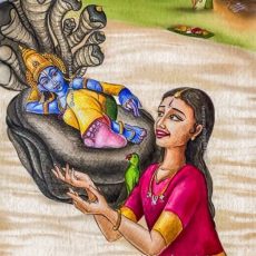 Thiruppavai Pasuram 2: VAIYYATHU VAAZHVEERGAAL Painting